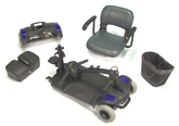 1410 Travel Scooter Disassembled