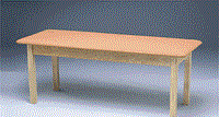 Exam Table With 1″ Top Legs Only