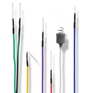 Disposable Subdermal Single Needle Electrodes 7mm - 4 Color