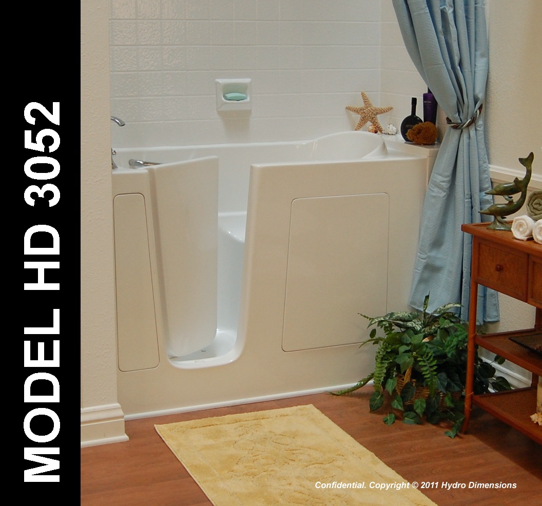 Hydro Dimensions 3052 Walk-In Bathtub