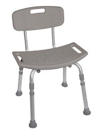 Shower Seat with Removeable Back