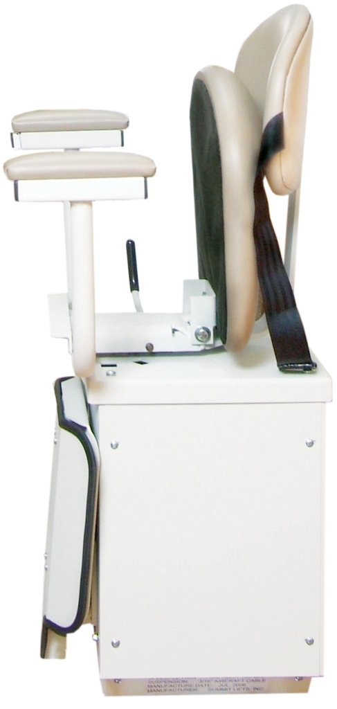 Stair Lift Folds To 14″