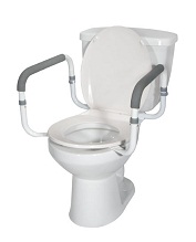 Toilet-Commode Safety Frame