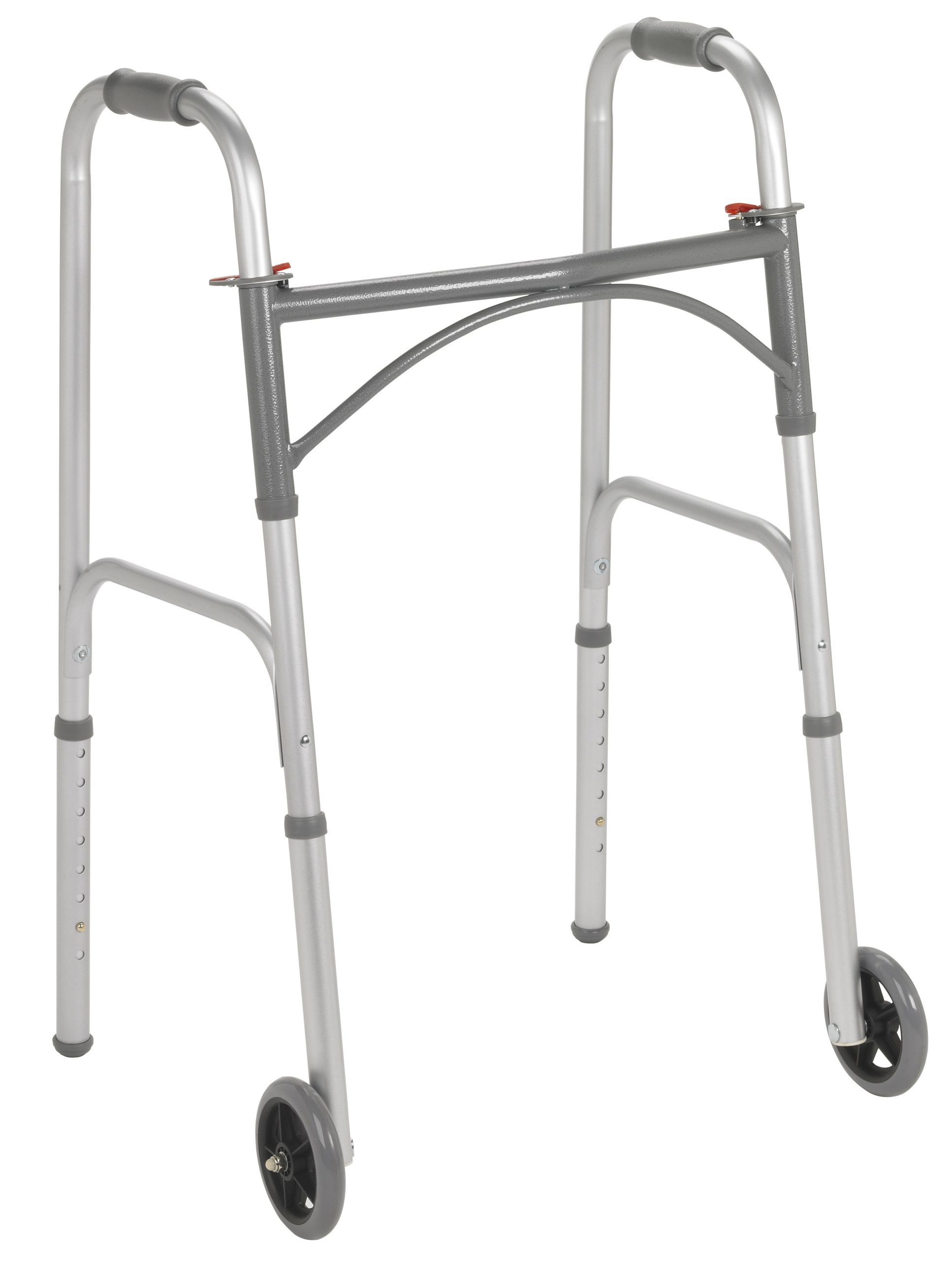 Aluminum folding walker